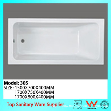 Hot Selling cheap acrylic plastic bath tub with prices